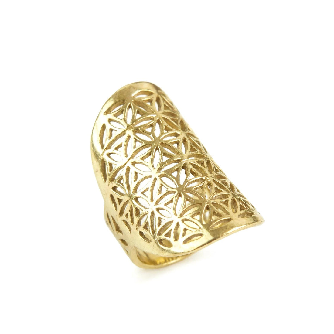 Flower of life ring