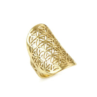 Flower of life ring