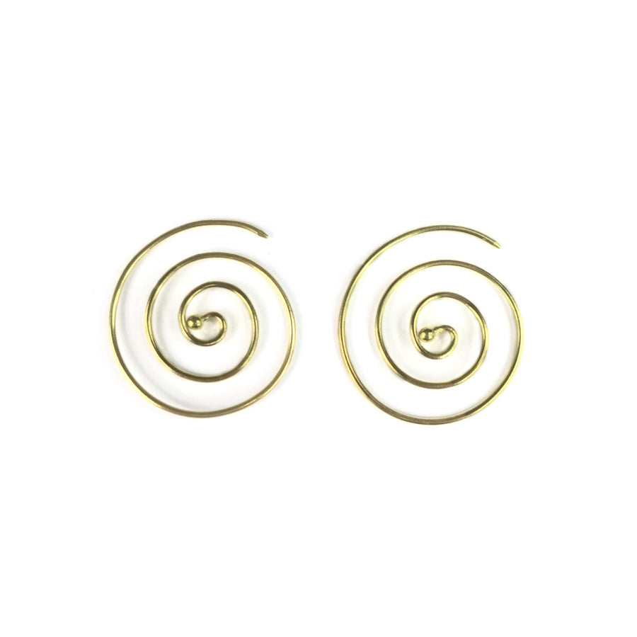 Boucles d'oreilles Spirale