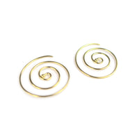 Boucles d'oreilles Spirale