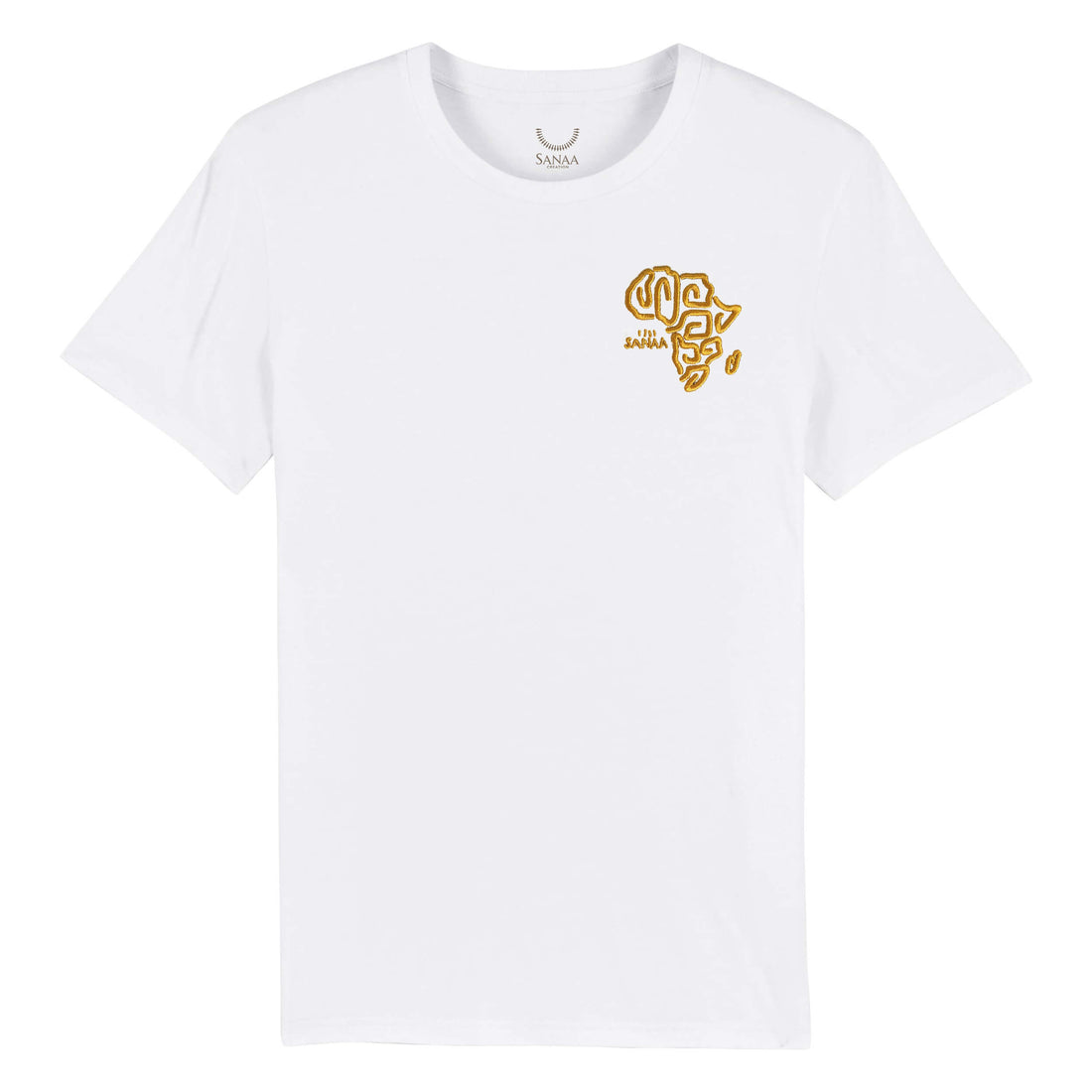 T-Shirt Blanc African Tribal