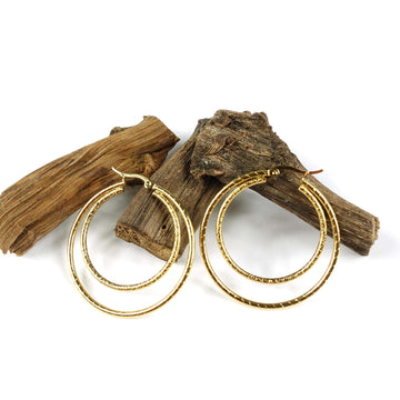 Nandi Hoop Creole Earrings